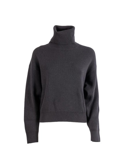 Shop BRUNELLO CUCINELLI  Lupetto: Brunello Cucinelli maglia collo alto in lana vergine, cashmere e seta costa inglese.
Collo alto.
Spalla abbassata.
Maglia inglese.
Composizione: 60% LANA VERGINE, 30% CASHMERE, 10% SETA.
Made in Italy.. M16129313-C101